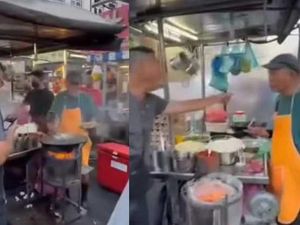 Kesal Makanannya Lama Disajikan, Pria Ini Ngamuk Banting Wajan Penjual Kesal Makanannya Lama Disajikan, Pria Ini Ngamuk Banting Wajan Penjual