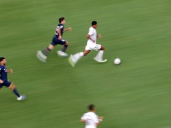 Paris Saint‑Germain membungkam Real Madrid dengan skor telak 4‑0 pada laga semifinal FIFA Club World Cup, Rabu (9/7/2025) di MetLife Stadium, East Rutherford, New Jersey. (REUTERS/Hannah McKay)  