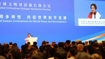 Dialog Peradaban Dunia di Beijing, Megawati Ungkit Penderitaan Palestina