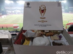 Mencicipi Nasi Kotak Piala Presiden yang Buat Jurnalis Inggris Terpukau Mencicipi Nasi Kotak Piala Presiden yang Buat Jurnalis Inggris Terpukau