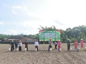 Polisi Blitar Kota Optimalkan Lahan demi Ketahanan Pangan Polisi Blitar Kota Optimalkan Lahan demi Ketahanan Pangan