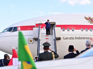 Akhiri Lawatan Bertemu Presiden Lula da Silva, Prabowo Tinggalkan Brasilia Akhiri Lawatan Bertemu Presiden Lula da Silva, Prabowo Tinggalkan Brasilia