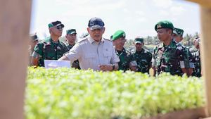 Menhan Tinjau Yonif Cilacap, Siapkan Basis Pertahanan dan Kemandirian Rakyat