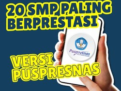 Infografis: 20 SMP Paling Berprestasi Versi Puspresnas