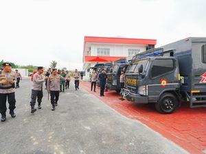 Usai Groundbreaking Dapur SPPG, Kapolri Tinjau Gedung-Fasilitas Polda Sumut