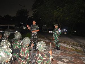 Asops Danpasmar 1 Tinjau Langsung Latihan Dasar Prajurit