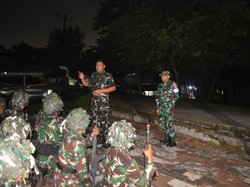 Asops Danpasmar 1 Tinjau Langsung Latihan Dasar Prajurit