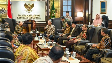 Sowan ke MA, Pimpinan MPR Bahas Reformasi Hukum dan Konstitusi Pasca 2045