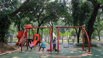 Taman di Jakarta Buka 24 Jam, Warga Sambut Positif