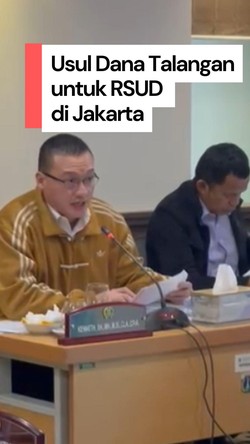 Video: Anggota Komisi C DPRD DKI Usul Dana Talangan Rp 50 M untuk RSUD