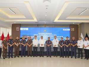 Badan Pemulihan Aset Kejagung Serahkan 5 Kapal Rampasan ke KKP Badan Pemulihan Aset Kejagung Serahkan 5 Kapal Rampasan ke KKP
