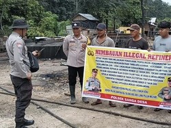 Atasi Sumur Minyak Ilegal, Polres Muba: Tak Ada Setoran-Masifkan Sosialisasi