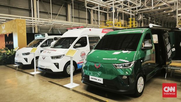 Wuling Mitra EV meluncur di Indonesia, Jumat (11/7/2025).