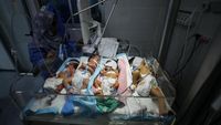 Bayi-bayi di Palestina Berbagi Inkubator Akibat Perang dan Krisis Bahan Bakar