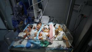 Bayi-bayi di Palestina Berbagi Inkubator Akibat Perang dan Krisis Bahan Bakar