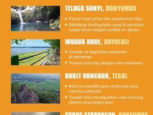 5 Destinasi Wisata Alam di Jateng yang Belum Ramai 5 Destinasi Wisata Alam di Jateng yang Belum Ramai