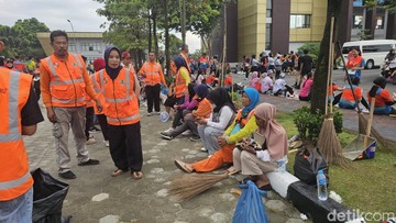 Aksi Pasukan Oranye Riau Bhayangkara Run 2025: Berlari Tanpa Sampah