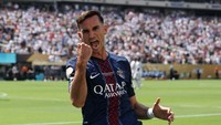Posisi 24 di Ballon dOr 2025 - Fabian Ruiz (PSG & Spanyol). Foto: REUTERS/Amanda Perobelli