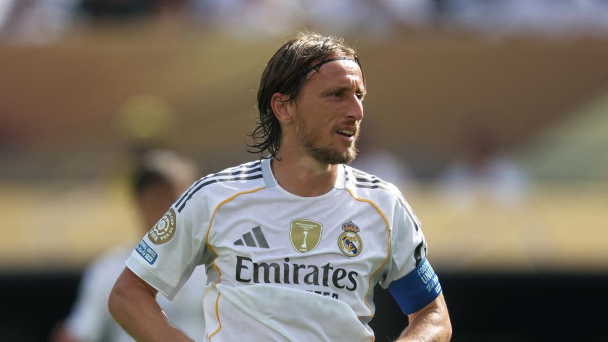 Luka Modric mengirimkan surat perpisahan untuk Real Madrid (IMAGN IMAGES via Reuters/VINCENT CARCHIETTA)
