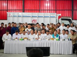 Satgas Nasional Gelar Rapat Launching Koperasi Desa di Kopdes Bentangan Klaten