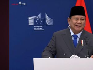 Tawa Bahagia Prabowo Perjanjian Dagang RI-Eropa Akhirnya Rampung!