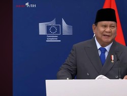 Tawa Bahagia Prabowo Perjanjian Dagang RI-Eropa Akhirnya Rampung!