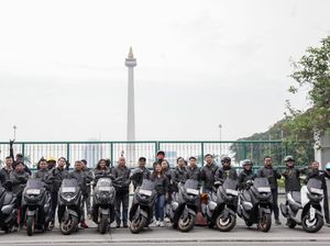 Belasan Bikers Jajal Kecanggihan Yamaha Nmax Turbo Keliling Jakarta