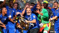 Chelsea menjadi juara Piala Dunia Antarklub 2025. The Blues menggilas Paris Saint-Germain 3-0 di final, Senin (14/7) dini hari WIB. (Foto: REUTERS/Kai Pfaffenbach)