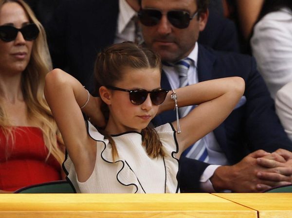 Foto: Gaya Putri Charlotte Pakai Kuteks Pink di Wimbledon 2025, Jadi Sorotan