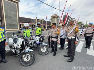 Operasi Patuh Semeru Kota Kediri Fokus Tekan Angka Pelanggaran-Kecelakaan