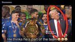 Meme Trump Angkat Trofi Bareng Chelsea: Soal Arsenal hingga Siuuu