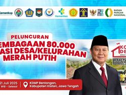 Wujudkan Swasembada Pangan, Kopdes Merah Putih Siap Diluncurkan Bulan Ini