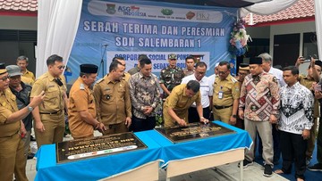 ASG &amp; Pemkab Tangerang Resmikan Gedung SDN Salembaran 1, Ini Fasilitasnya