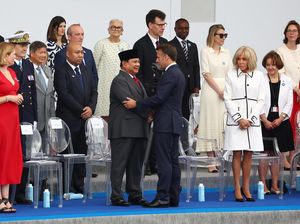 Potret Prabowo Jadi Tamu Kehormatan Bastille Day Paris, Akrab dengan Macron Potret Prabowo Jadi Tamu Kehormatan Bastille Day Paris, Akrab dengan Macron