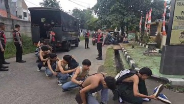 Hari Pertama Sekolah, 14 Siswa di Bogor Diamankan Gegara Hendak Tawuran