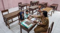 Sepi Peminat, SD di Solo Ini Hanya Dapat Satu Murid Baru