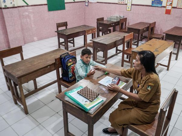 Sepi Peminat, SD di Solo Ini Hanya Dapat Satu Murid Baru