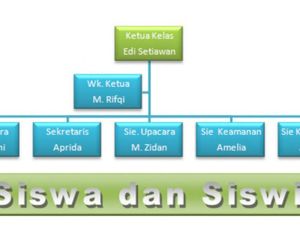Cara Membuat Struktur Organisasi Kelas Lengkap dengan Contoh dan Manfaatnya