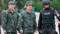 Taiwan Gelar Latihan Militer Han Kuang, Presiden Lai Tinjau Langsung Kesiapan Tempur