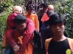 Viral Tiktoker Tersesat di Gunung Palopo, Faktanya Kelelahan-Dievakuasi Tim SAR