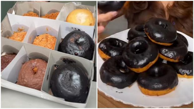 Begini Penampakan Donat Pinkan Mambo yang Dijual Rp180 Ribu per Kotak