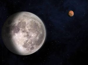 Fenomena Langit Istimewa, Bulan Sabit dan Mars Akan Berdampingan Fenomena Langit Istimewa, Bulan Sabit dan Mars Akan Berdampingan