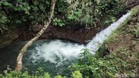 Keindahan Curug Panganten Ciamis yang Dibuka Lagi