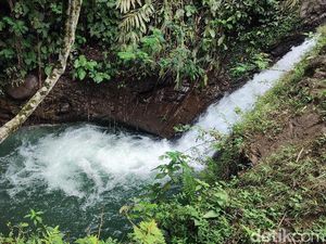 Keindahan Curug Panganten Ciamis yang Dibuka Lagi Keindahan Curug Panganten Ciamis yang Dibuka Lagi