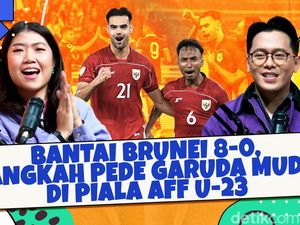 Bantai Brunei 8-0, Langkah Pede Garuda Muda di Piala AFF U-23