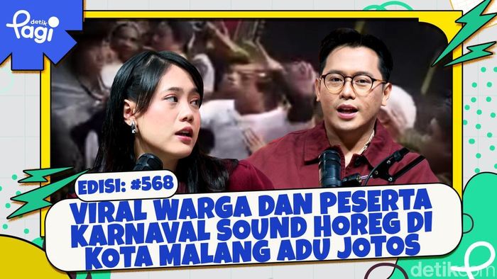 Viral Warga dan Peserta Karnaval Sound Horeg di Kota Malang Adu Jotos
