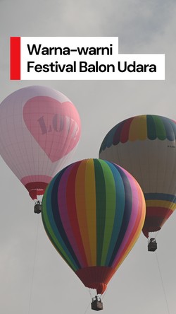 Video Warna-warni Langit Kota Bonn: Terbang 50 Meter, Bikin Deg-degan!