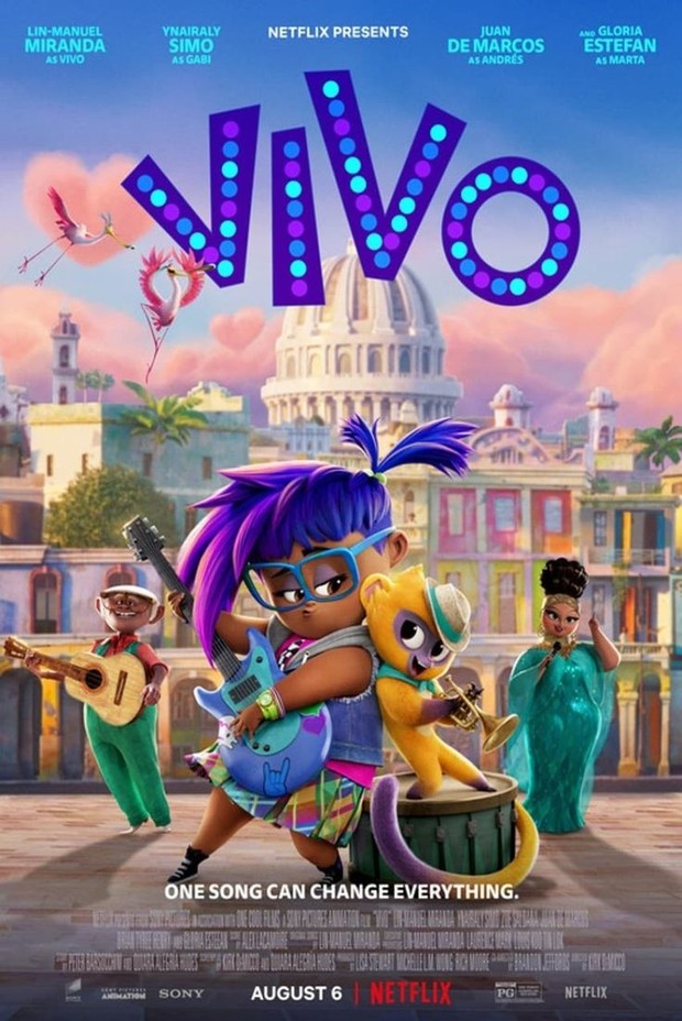 Film animasi Vivo (2021)/Foto: Netflix