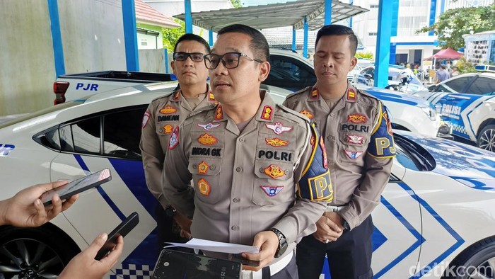 Kasat PJR Ditlantas Polda Lampung AKBP Indra Gilang Kusuma