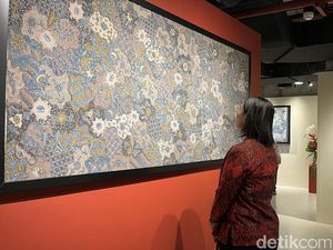 Puluhan Kain Batik Pewarna Alami Ditampilkan di Solo Selama Sebulan